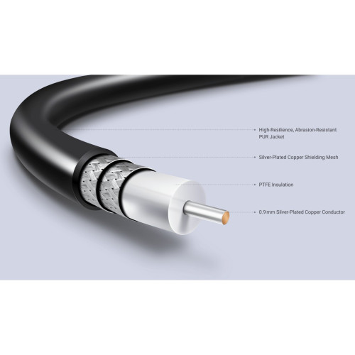Кабель міжблоковий Matrix Audio Silver Copper Hi-Fi Clock Cable, 1 м Кабель міжблоковий Matrix Audio Silver Copper Hi-Fi Clock Cable, 1 м