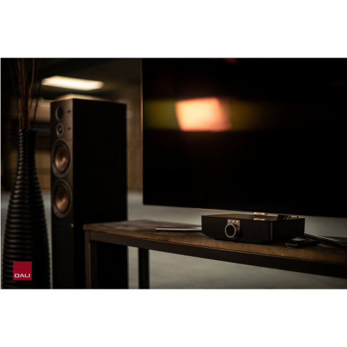 Бездротова акустична система зі стрімінгом: DALI Callisto 6 C Tobacco Oak + Sound Hub + Bluos NPM-2i Бездротова акустична система зі стрімінгом: DALI Callisto 6 C Tobacco Oak + Sound Hub + Bluos NPM-2i