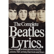 Книжкове видання - каталог: The Beatles Lyrics. [Softcover]. Used, VG + condition