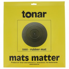 Мат гумовий для опорного диска вінілового програвача Tonar Rubber Mat art. 5988