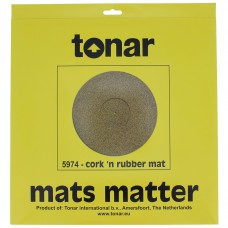 Мат для вінілового програвача Tonar Cork-Rubber Mat art.5974
