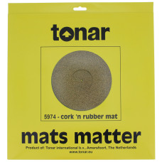 Мат для вінілового програвача Tonar Cork-Rubber Mat art.5974