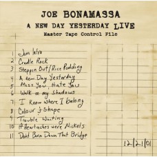 JOE BONAMASSA - A NEW DAY YESTERDAY – LIVE 2 LP Set 2017 (8712725715412) MASCOUT/EU MINT