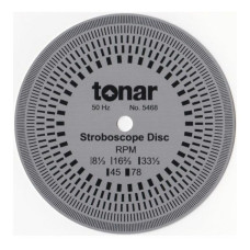 Стробоскопический диск Tonar 10cm Aluminium Stroboscopic Disc, art.5468