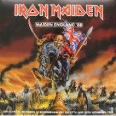 IRON MAIDEN - MAIDEN ENGLAND 88 - LIVE AT BIRMINGHAM NEC NOVEMBER 1988 2 LP Set 2013. EU MINT