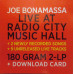 JOE BONAMASSA – LIVE AT RADIO CITY MUSIC HALL 2 LP 2015 (PRD 7471 1, 180 gm.) PROVOGUE/EU MINT