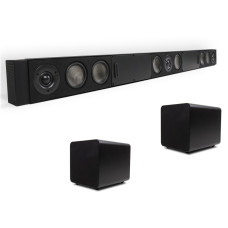 Комплект акустики WiSA саундбар + 2 сабвуфера SAVANT SMART AUDIO SOUNDBAR WITH 2 WISA SUBS (BLACK)