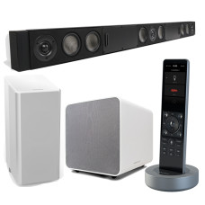 Комплект акустики WiSA 5.1 + пульт ДУ SAVANT Smart Audio 5.1 with X2 Remote (WHITE) (PKG-SA1RMW-00)