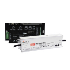 Світлові контролери SAVANT LOW VOLTAGE DMX DRIVER W/10A EXTERNAL POWER SUPPLY (DMX-DRIVER3) до 10м