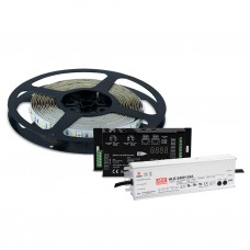 Комплект освітлення SAVANT KIT FOR DMX TUNABLE WHITE STRIP LIGHTING INDOOR (DMX-TWKITB) 10м біла