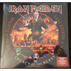 IRON MAIDEN - NIGHTS OF THE DEAD, LEGACY OF THE BEAST… 3 LP Set 2020 (0190295204709, LTD.) EU MINT