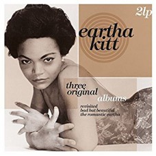 EARTHA KITT - THREE ORIGINAL ALBUMS…2 LP Set 2017 (VP 80758) VINYL PASSION/EU MINT