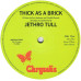 JETHRO TULL - THICK AS A BRICK 1972/2015 (0825646139507, 180 gm.) CHRYSALIS/EU MINT