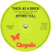 JETHRO TULL - THICK AS A BRICK 1972/2015 (0825646139507, 180 gm.) CHRYSALIS/EU MINT