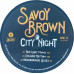 SAVOY BROWN - CITY NIGHT 2 LP Set 2019 (QVR 0115) QUARTO VALLEY RECORDS/USA MINT