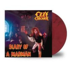 OZZY OSBOURNE - DIARY OF A MADMAN 1981/2021 (19439883391, LTD., Red & Black Swirl) EPIC/EU MINT
