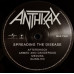 ANTHRAX - SPREADING THE DISEASE 1985/2022 (RE-ISSUE) UNIVERSAL/EU MINTзалом. кут