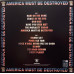 GWAR - AMERICA MUST BE DESTROYED 1992 (REISSUE) METAL BLADE/ITALY MINT