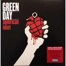 GREEN DAY - AMERICAN IDIOT 2004/2024 2 LP SET (LTD, RED-WHITE-BLACK, 0093624922810) WARNER/EU MINT